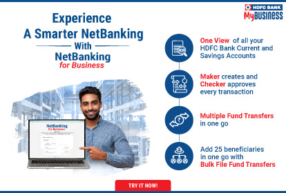 Netbanking for Buisness